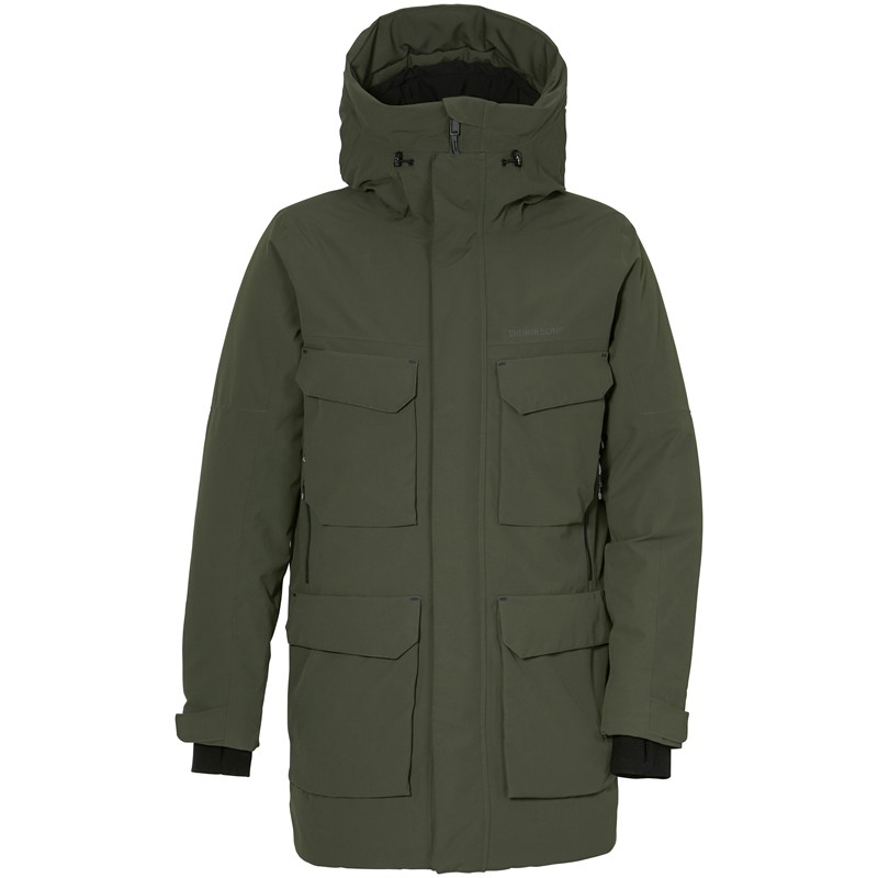 Moška jakna  DREW USX PARKA 8 Deep Green