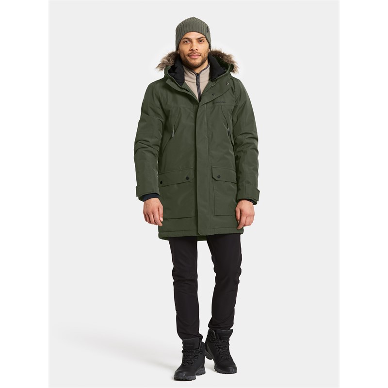 Moška jakna RICK USX PARKA 2 Deep Green