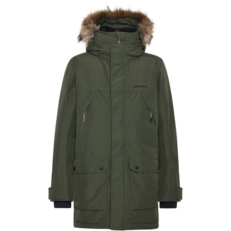 Moška jakna RICK USX PARKA 2 Deep Green