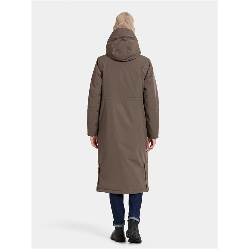 Ženska jakna LEYA WNS PARKA L 4 Mocha Brown