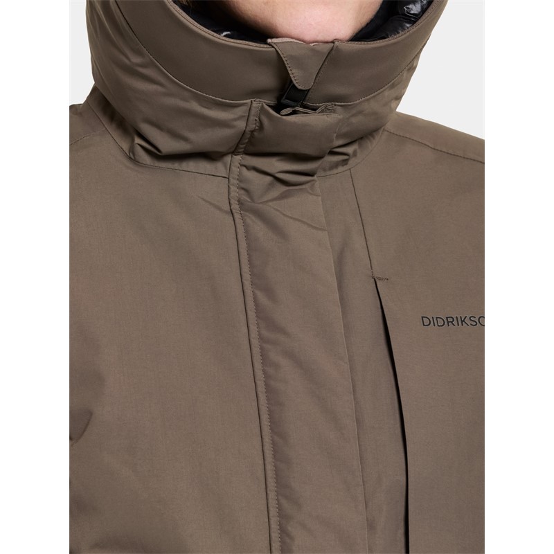 Ženska jakna LEYA WNS PARKA L 4 Mocha Brown