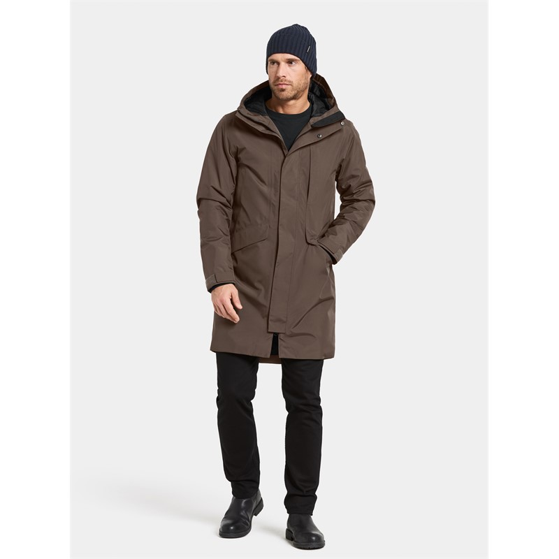 Moška jakna KENNY USX PARKA 8 Mocha Brown