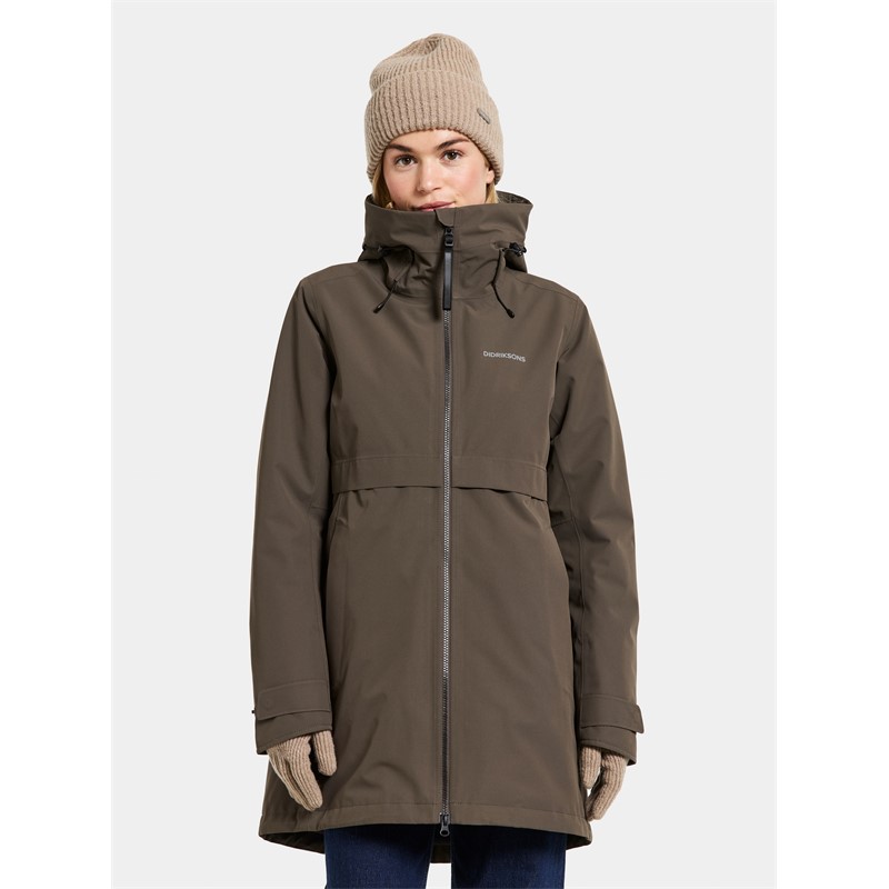 Ženska jakna HELLE WNS PARKA 6 Mocha brown