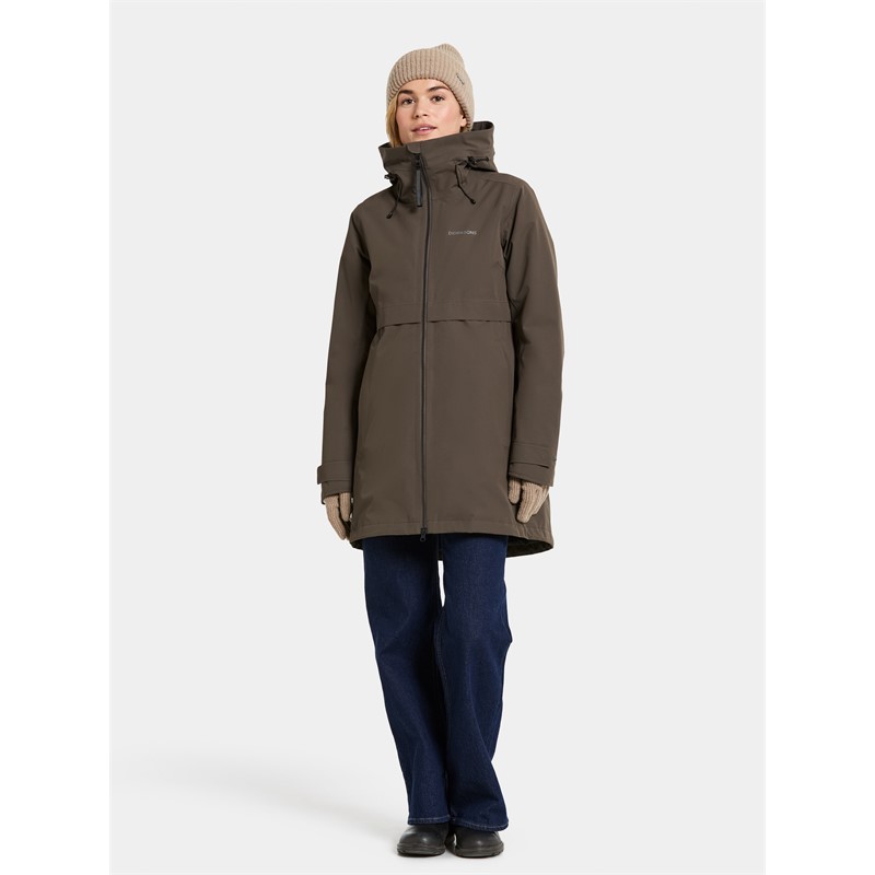 Ženska jakna HELLE WNS PARKA 6 Mocha brown