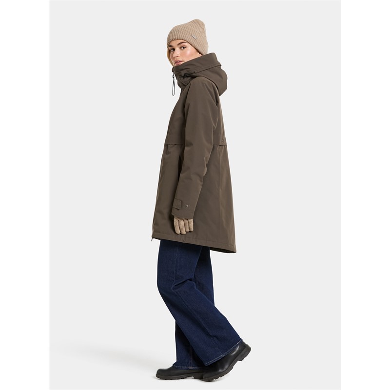 Ženska jakna HELLE WNS PARKA 6 Mocha brown