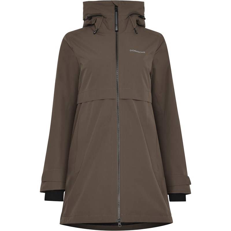 Ženska jakna HELLE WNS PARKA 6 Mocha brown
