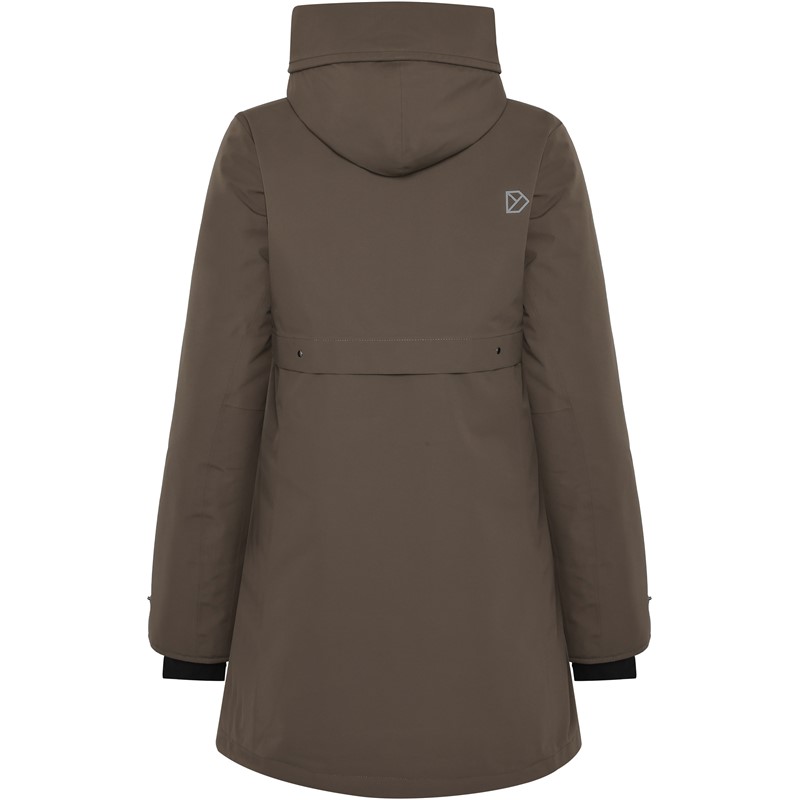 Ženska jakna HELLE WNS PARKA 6 Mocha brown