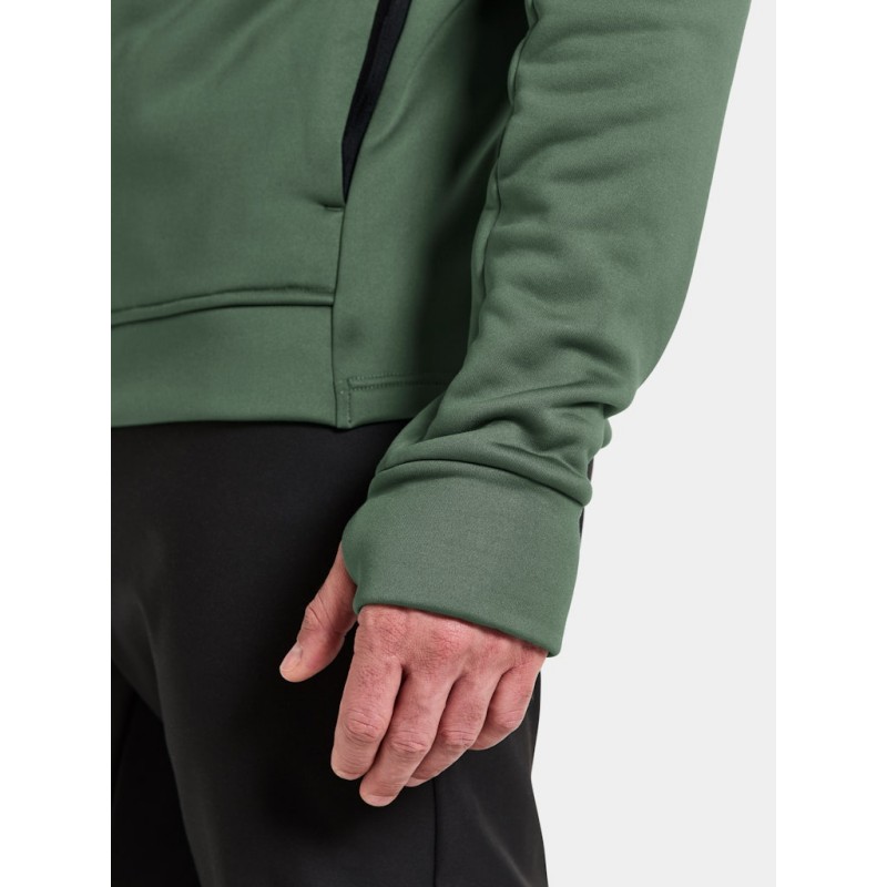 Moška jopa ACKE USX FULLZIP 4 Dark Moss