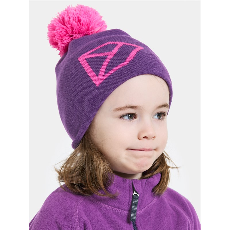 Otroška kapa DROPI KIDS BEANIE 2 Purple