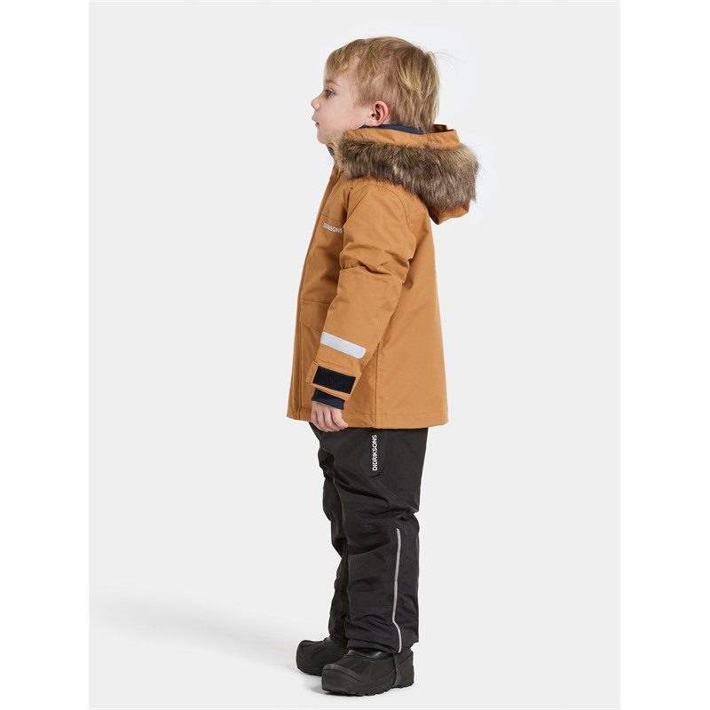 Otroška jakna BJÄRVEN KIDS PARKA 4 Brown