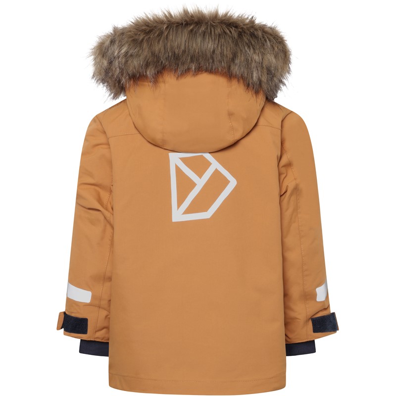 Otroška jakna BJÄRVEN KIDS PARKA 4 Brown