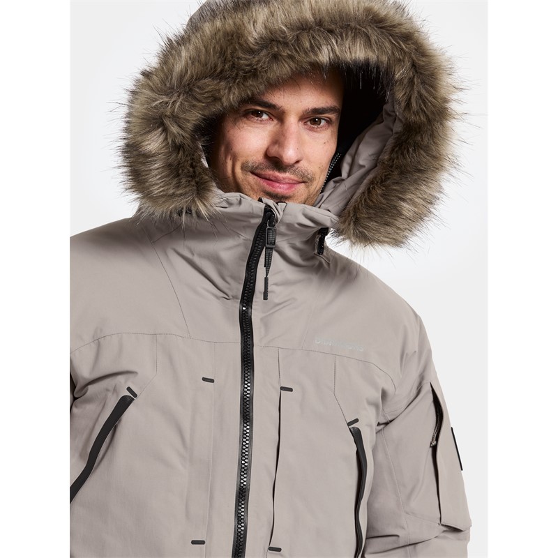 Moška jakna ZEUS USX PARKA 2 Ash Brown
