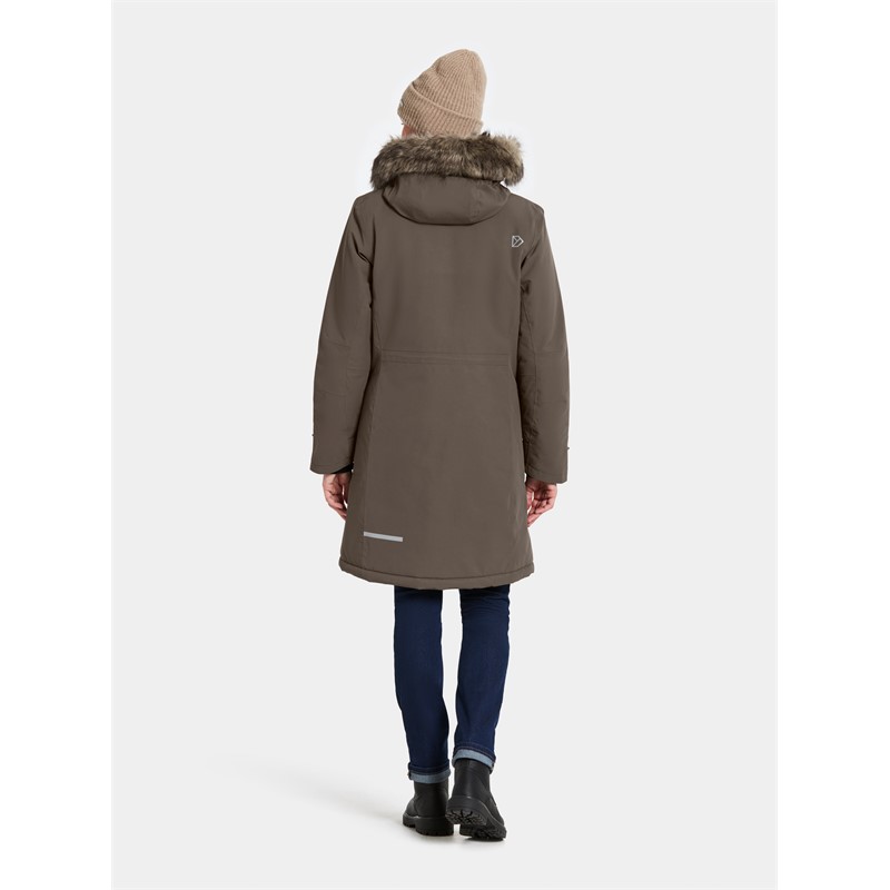 Ženska jakna ERIKA WNS PARKA 3 Brown