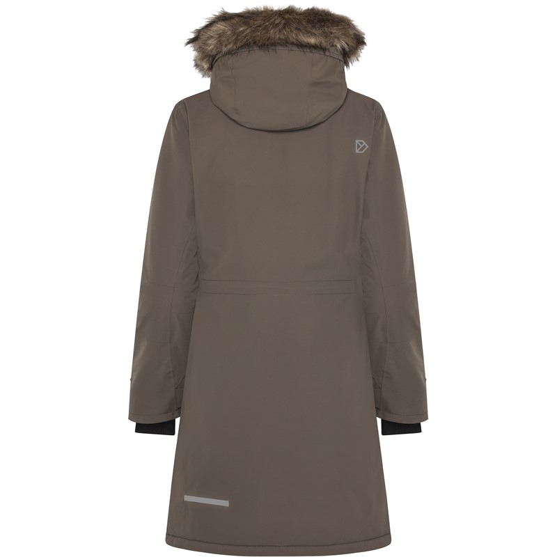 Ženska jakna ERIKA WNS PARKA 3 Brown