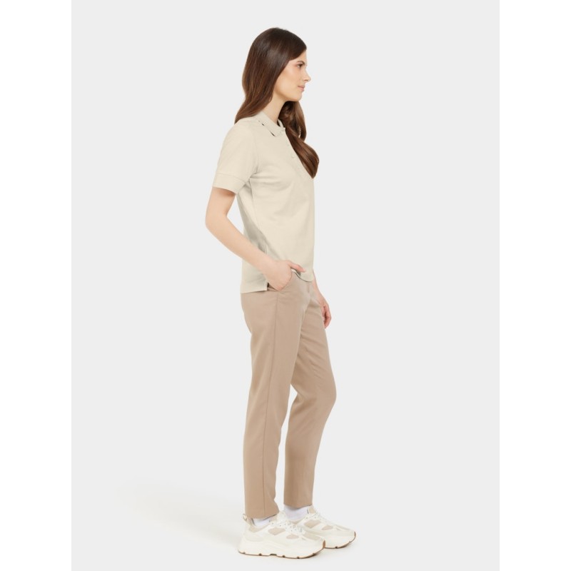 Ženska majica WIVI WNS POLO Light Beige