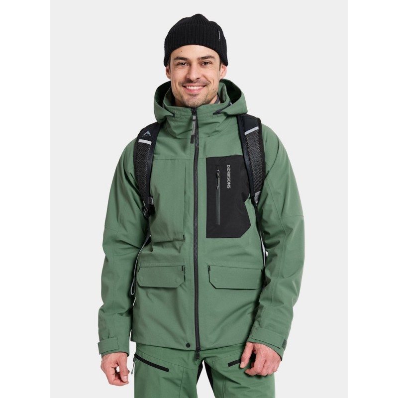 Moška jakna FRACTUS USX JKT 3 Dark Moss