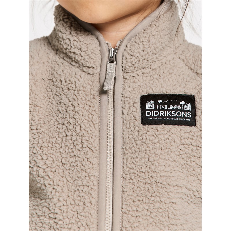 Otroška jopa GIBBS KIDS FULLZIP 2 Beach beige