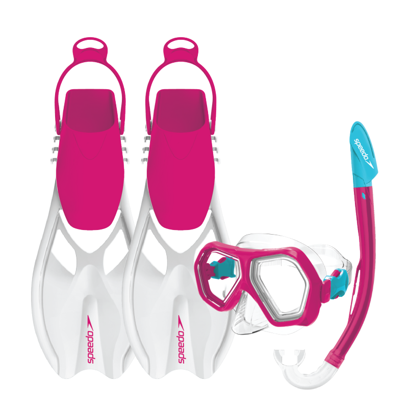 Otroški set za potapljanje LEISURE JR DUAL LENS AND FINS SET