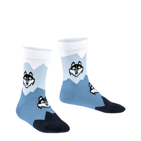 Dječje čarape FALKE Husky SO powder blue