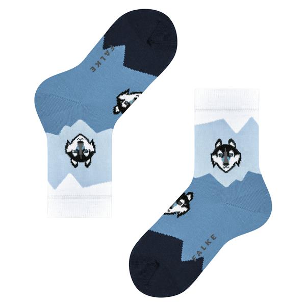 Dječje čarape FALKE Husky SO powder blue