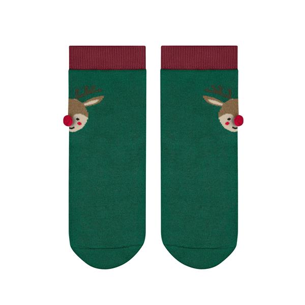 Dječje čarape FALKE Reindeer SO CP emerald