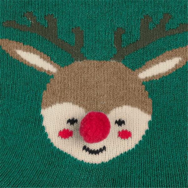 Dječje čarape FALKE Reindeer SO CP emerald