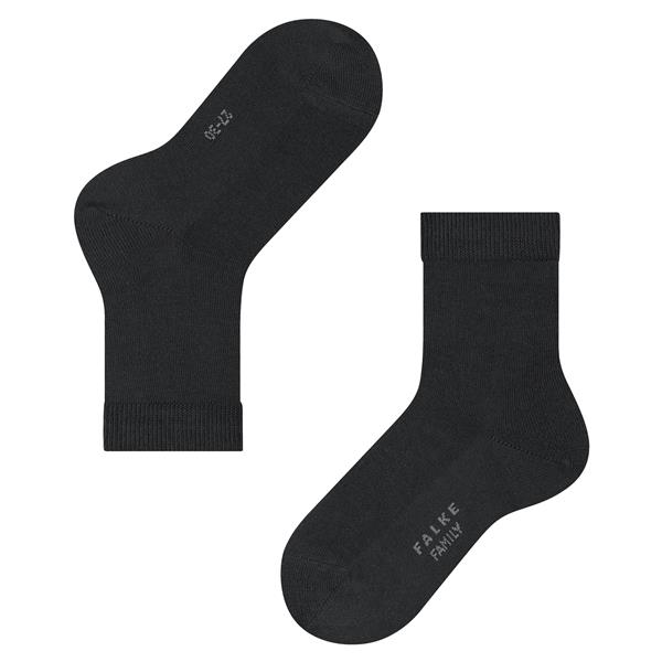 Dječje čarape FALKE Family SO black