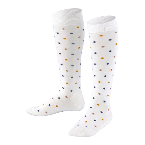 Dječje čarape FALKE Multidot KH off-white