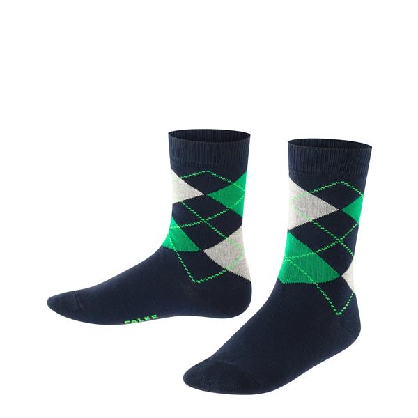 Dječje čarape FALKE Classic Argyle SO marine