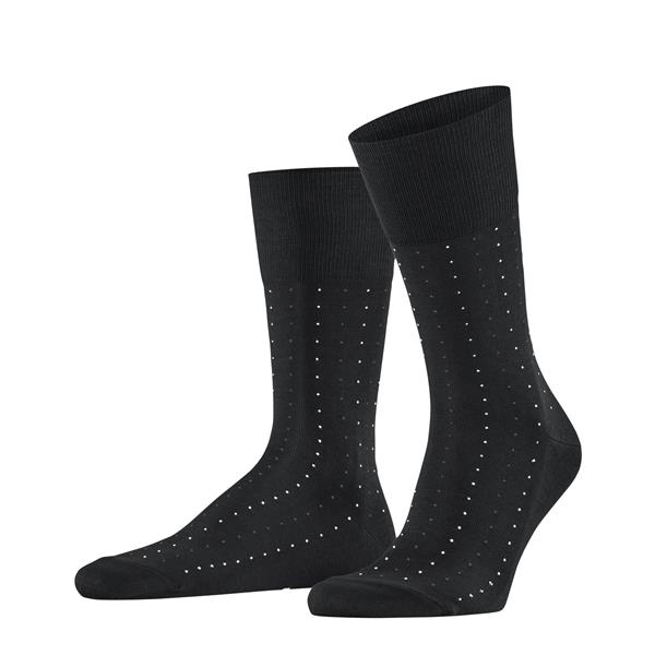 Nogavice FALKE Tiago Dotted Line SO black