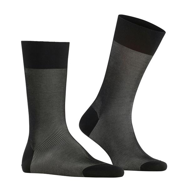 Nogavice FALKE Fine Shadow SO black-mix