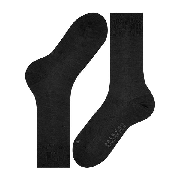 Čarape FALKE Sensitive Berlin SO crne