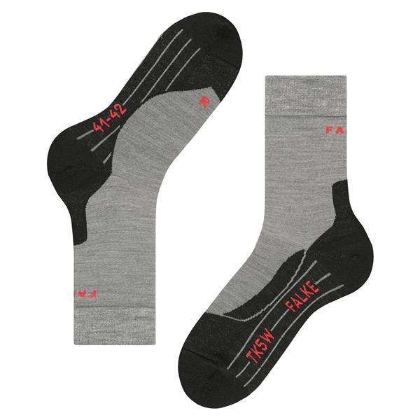 Čarape FALKE TK5 light grey
