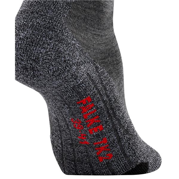 Nogavice FALKE TK2 Explore Men Trekking Socks asphalt mel.