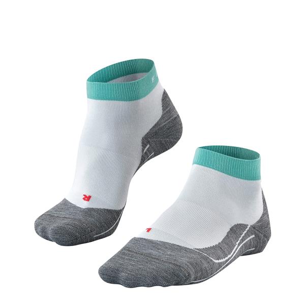 Čarape FALKE RU4 Short bijele/tirkizne