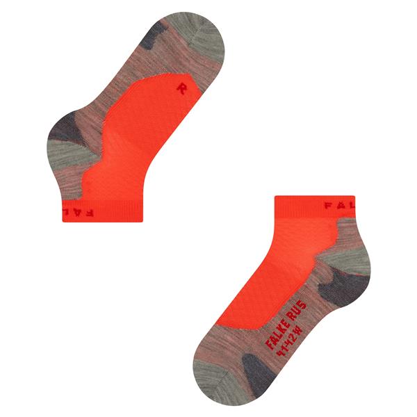 Čarape FALKE RU5 Lightweight Short W SO neon red