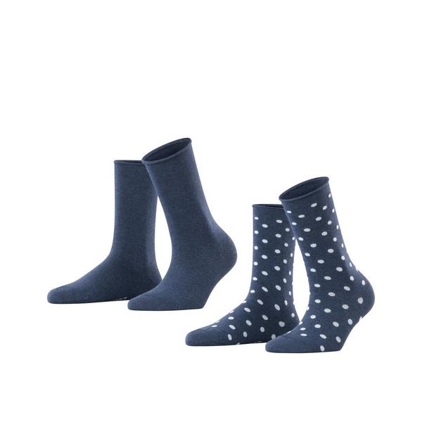 Čarape Esprit Dot 2-Pack W SO marine