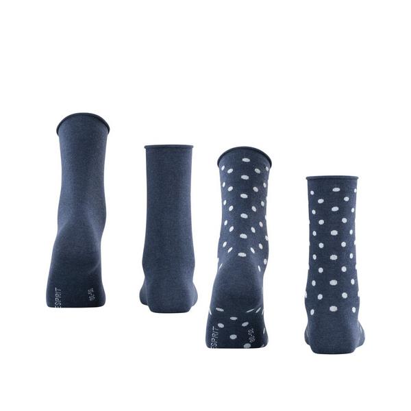 Čarape Esprit Dot 2-Pack W SO marine
