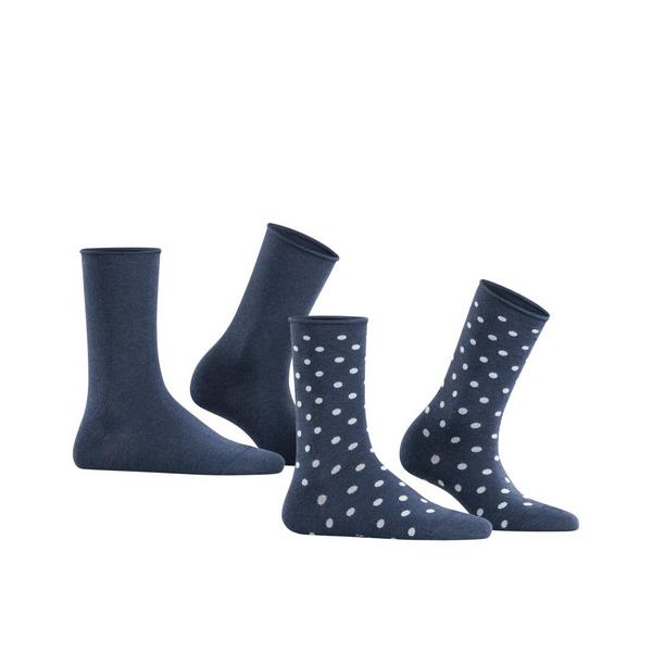 Čarape Esprit Dot 2-Pack W SO marine