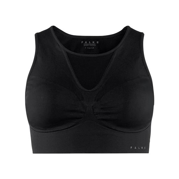 Ženski top - grudnjak FALKE Bra Top CUP A/B crna