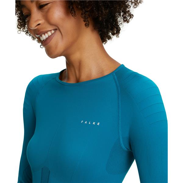 Ženska majica FALKE W LS Tight w peackock