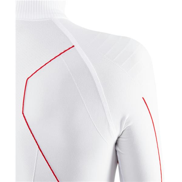 Ženska majica FALKE W Zip Shirt Tight w white