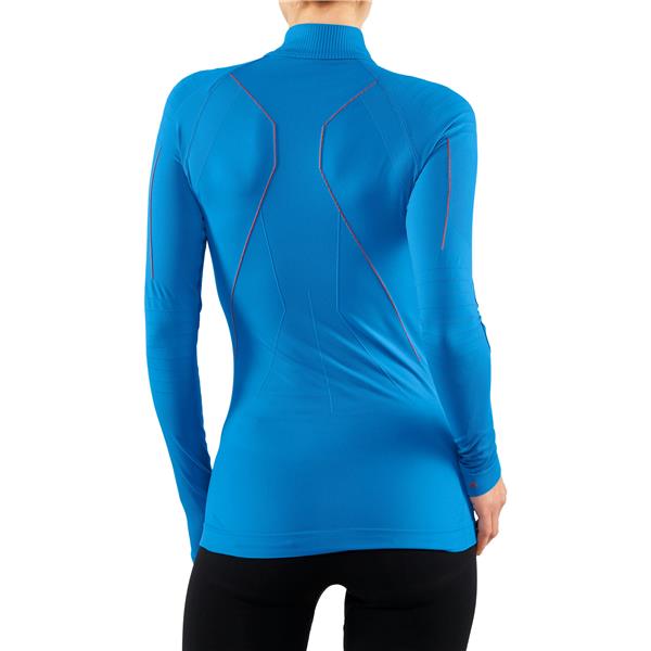 Ženska majica FALKE W Zip Shirt Tight w osiris