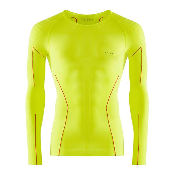 Muška majica FALKE W Longsleeved Shirt Tight m bright yellow
