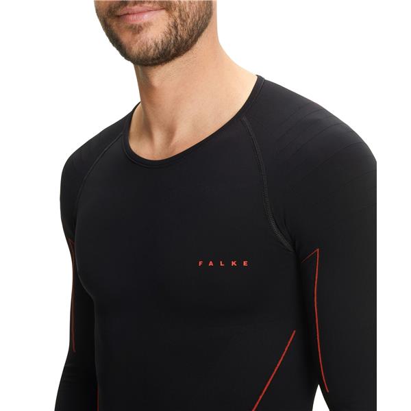 Muška majica W Longsl. T m black-fuego