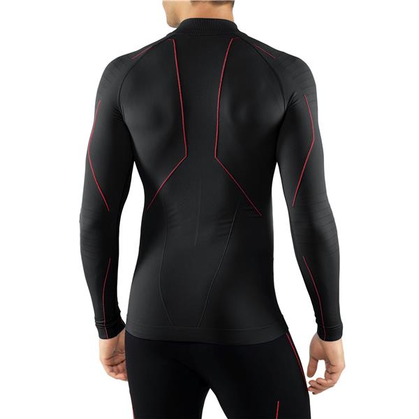 Muška majica W Zip Shirt Tight m black-fuego