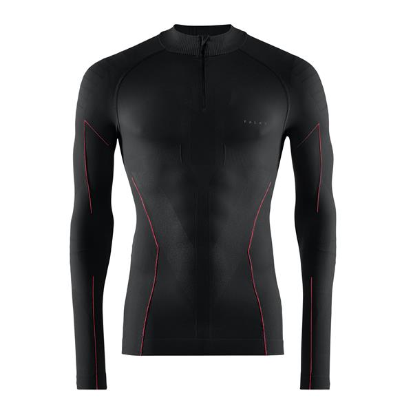 Muška majica W Zip Shirt Tight m black-fuego