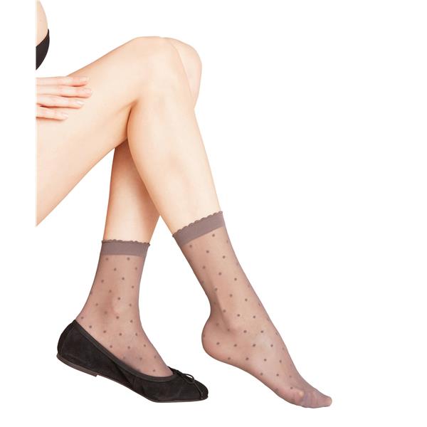 Čarape FALKE Dot SO platinum