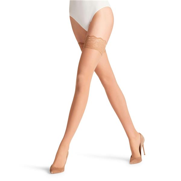 Ženske samostojeće čarape FALKE Matt Deluxe 20 STU powder