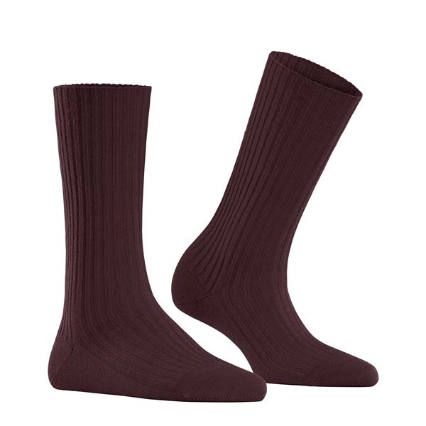 Nogavice FALKE Cosy Wool Boot Women Boot Socks barolo